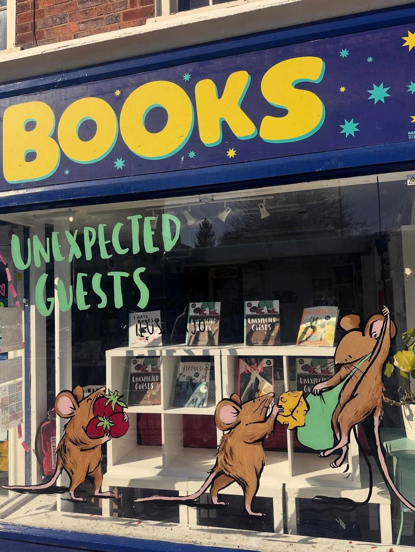 Window + event #1 at @nextpagebooksuk last Saturday.  We had a lovely story time and crafts with the best audience 🥰
Thank you to everyone who came. I had the best time 🥰🥰

Photos 5,6 &amp; 7 by J.Sala @lourie_carrion 
@nextpagebooksuk @flcbooks @