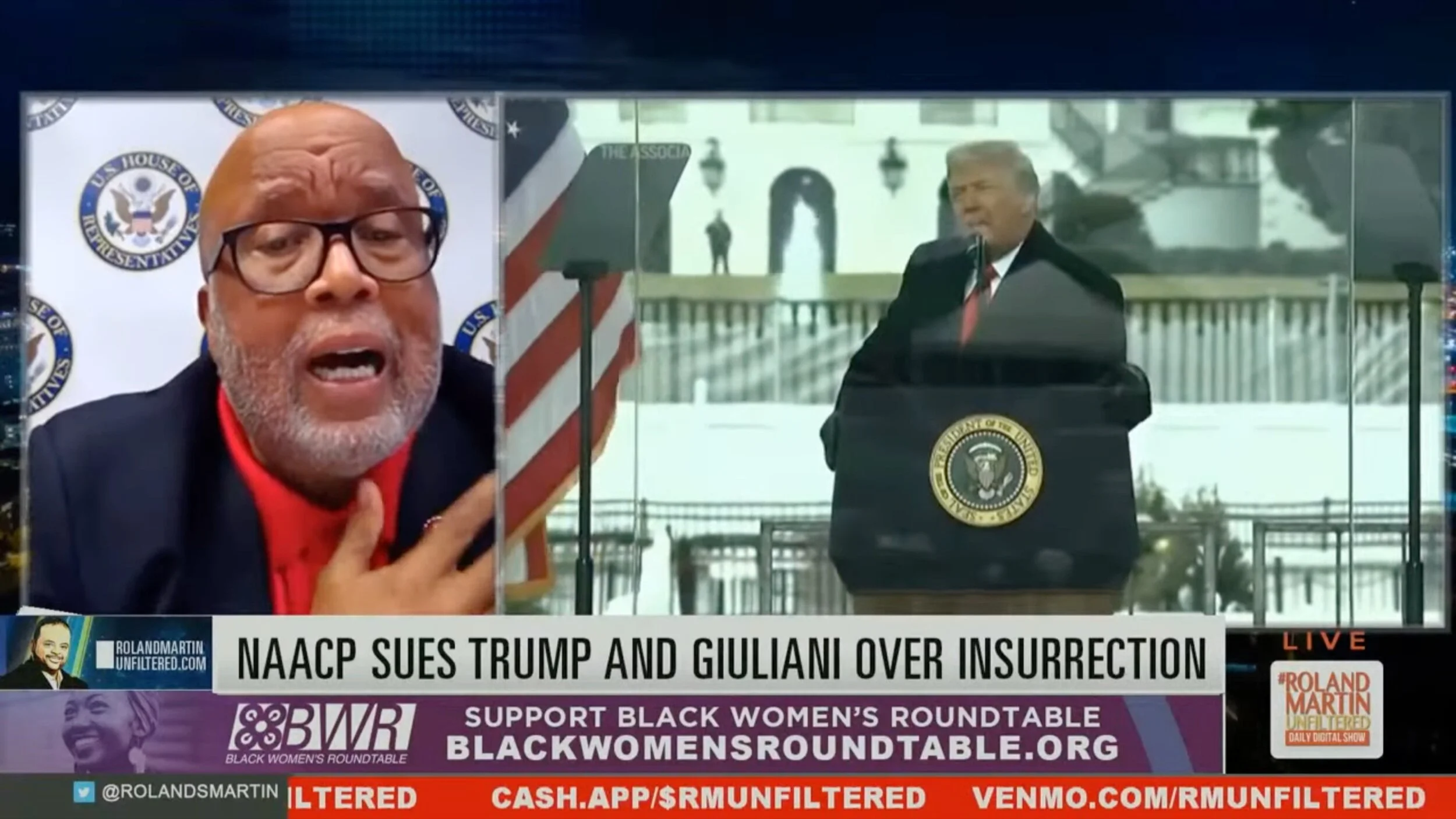 NAACP sues Trump over insurrection; Winter storm wreaks havoc in Tx.; Black bank tackles injustice