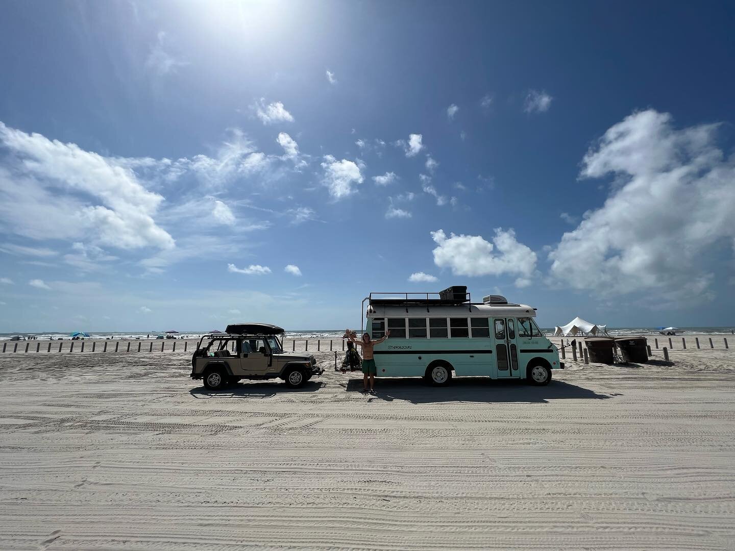 working from the beach this week!
