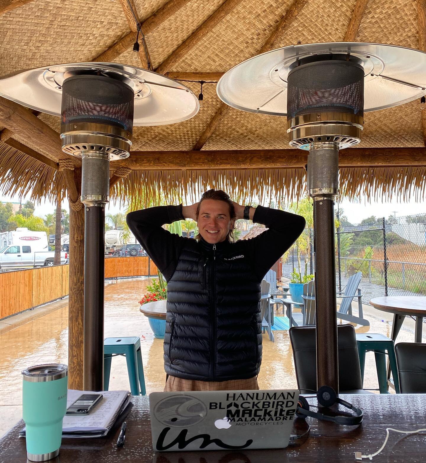 werk werk werk baby. i think max is hotter than those heaters 😏🔥

#remotework #oceanside #travel #lifeontheroad #theworldcouple #thisisus #skoolie #skoolieliving #bambithebus #paradisebythesearvresort