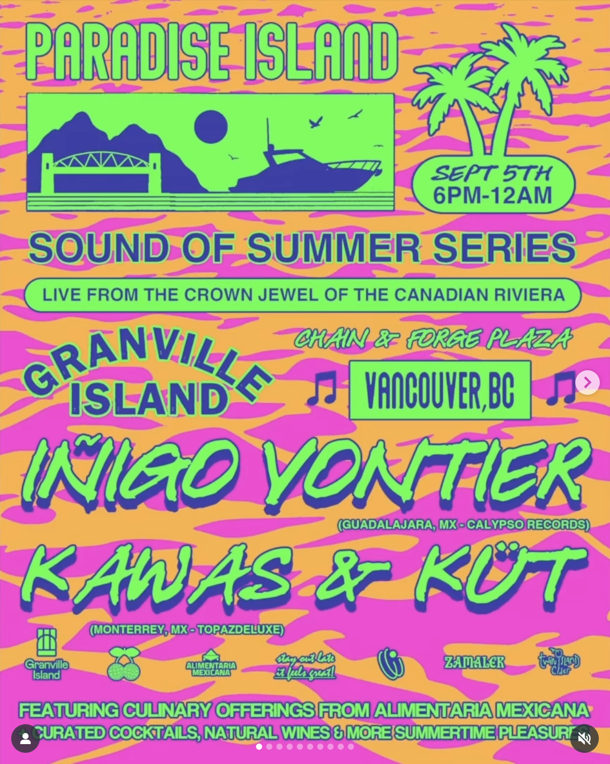 paradise island vancouver party zamalek