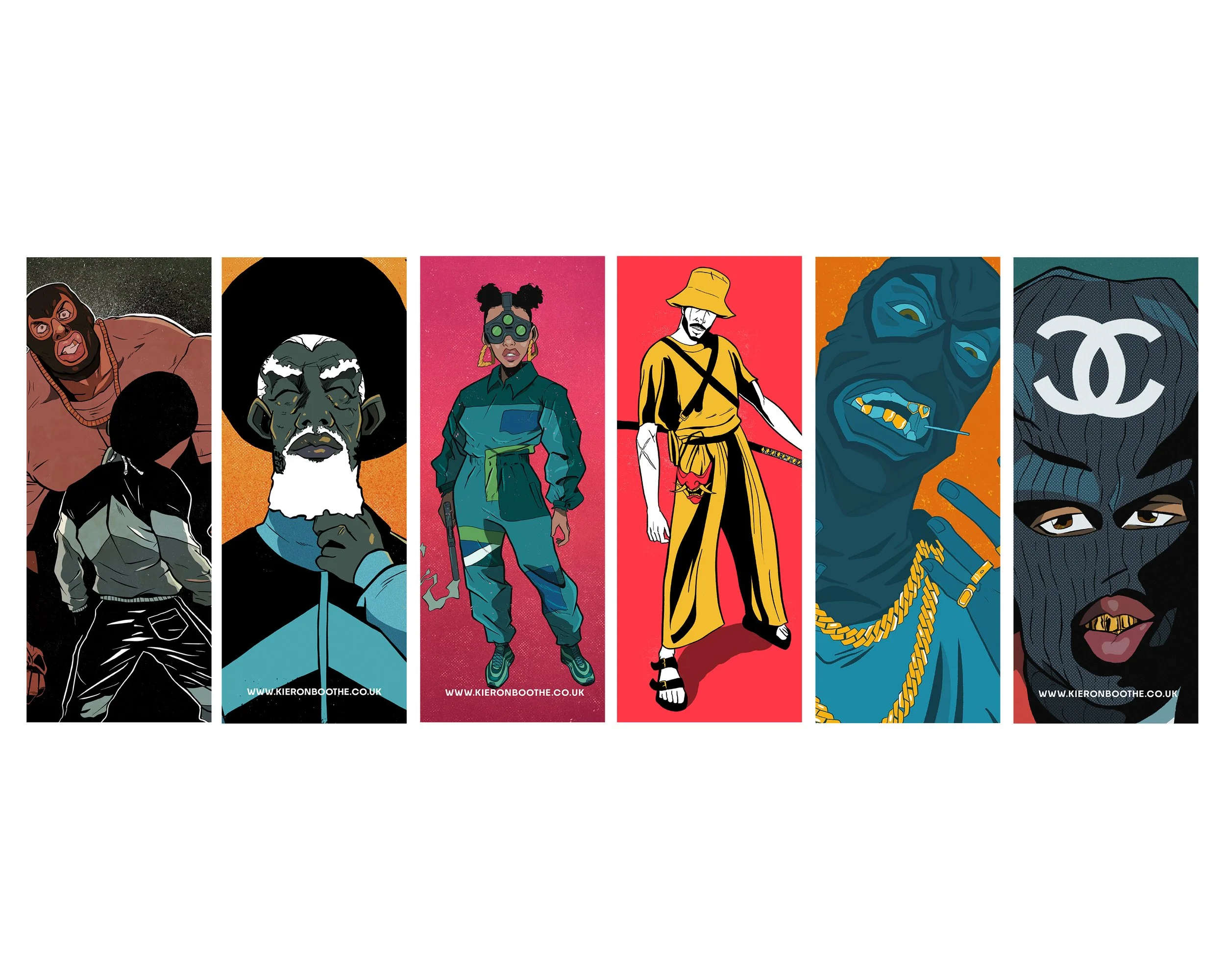 Bookmarks (set of 3)