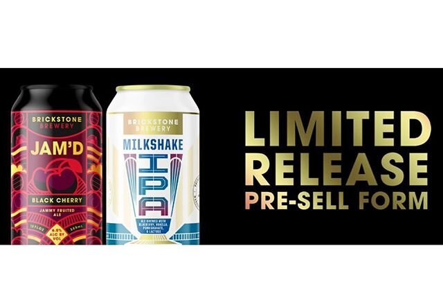 ATTENTION Restaurant, Bar, &amp; Retail Beer Buyers:

Our two newest releases MILKSHAKE IPA BLUEBERRY POMEGRANATE and JAM&rsquo;D BLACK CHERRY are now available for pre-sell! We don't want you to miss the chance to score our limited release beers, so