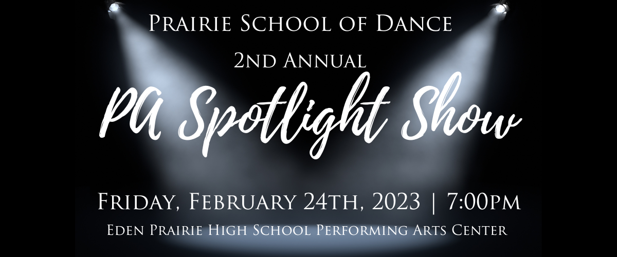 PSOD PA Spotlight 2023 | February 24th at 7pm!