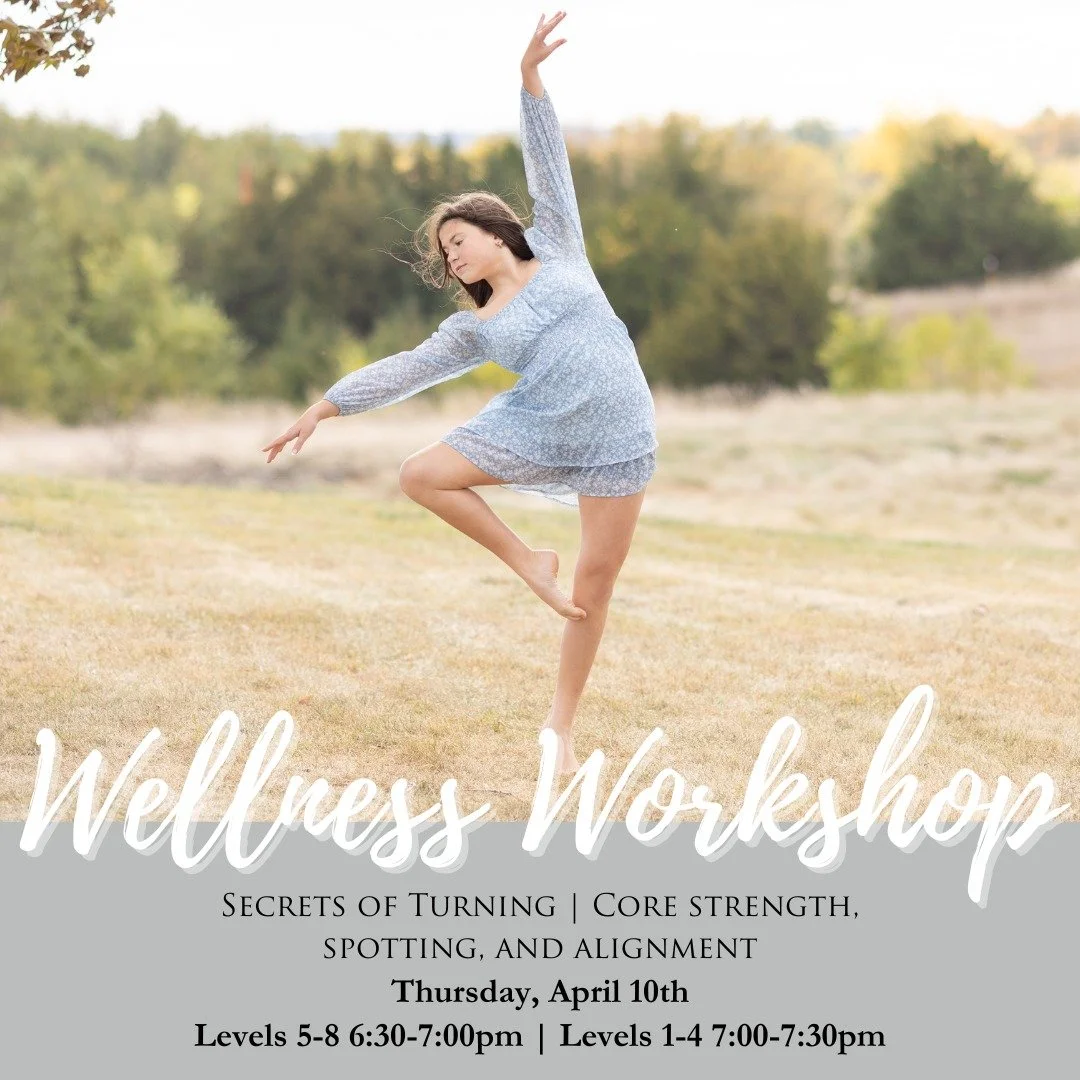 April&rsquo;s Wellness Workshop is Secrets of Turning | Core Strength, Spotting &amp; Alignment and it's happening TONIGHT! ✨

Struggling with balance or wishing you could add more rotations to your pirouettes? This workshop will break down the key e