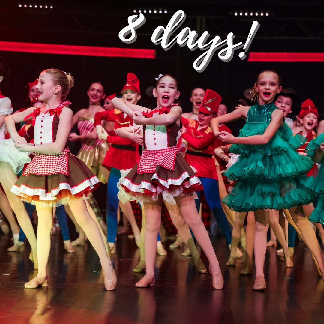 8 DAYS!!! Counting down the &quot;12 Days of Christmas&quot; until our Performing Arts Christmas Production, Noel!! Tickets will be sold up until the start of the show. 

Noel 🌟
A Performing Arts Christmas Production
Saturday, Dec. 6th at 6pm
Grace 