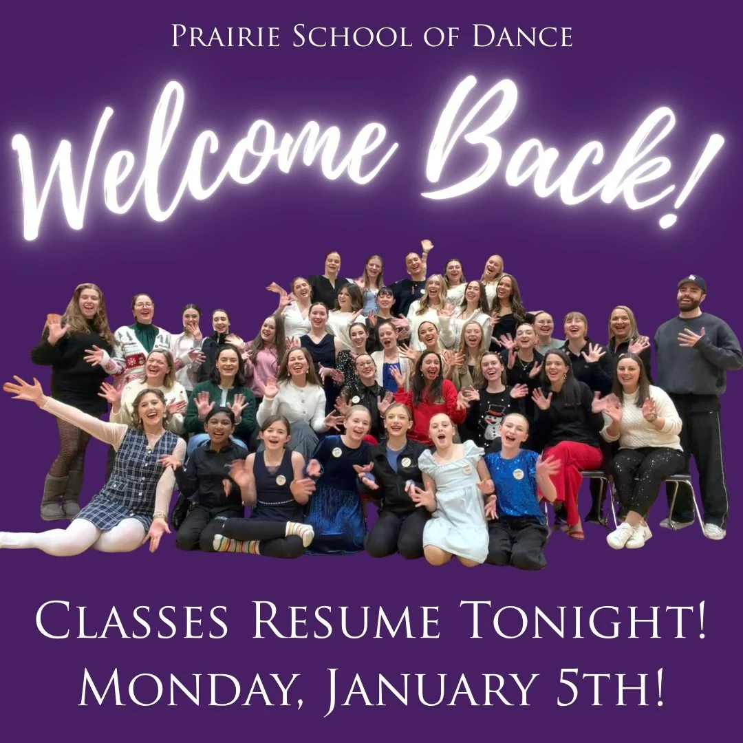 Welcome back dancers! Classes resume tonight! We can't wait to dance with you!
