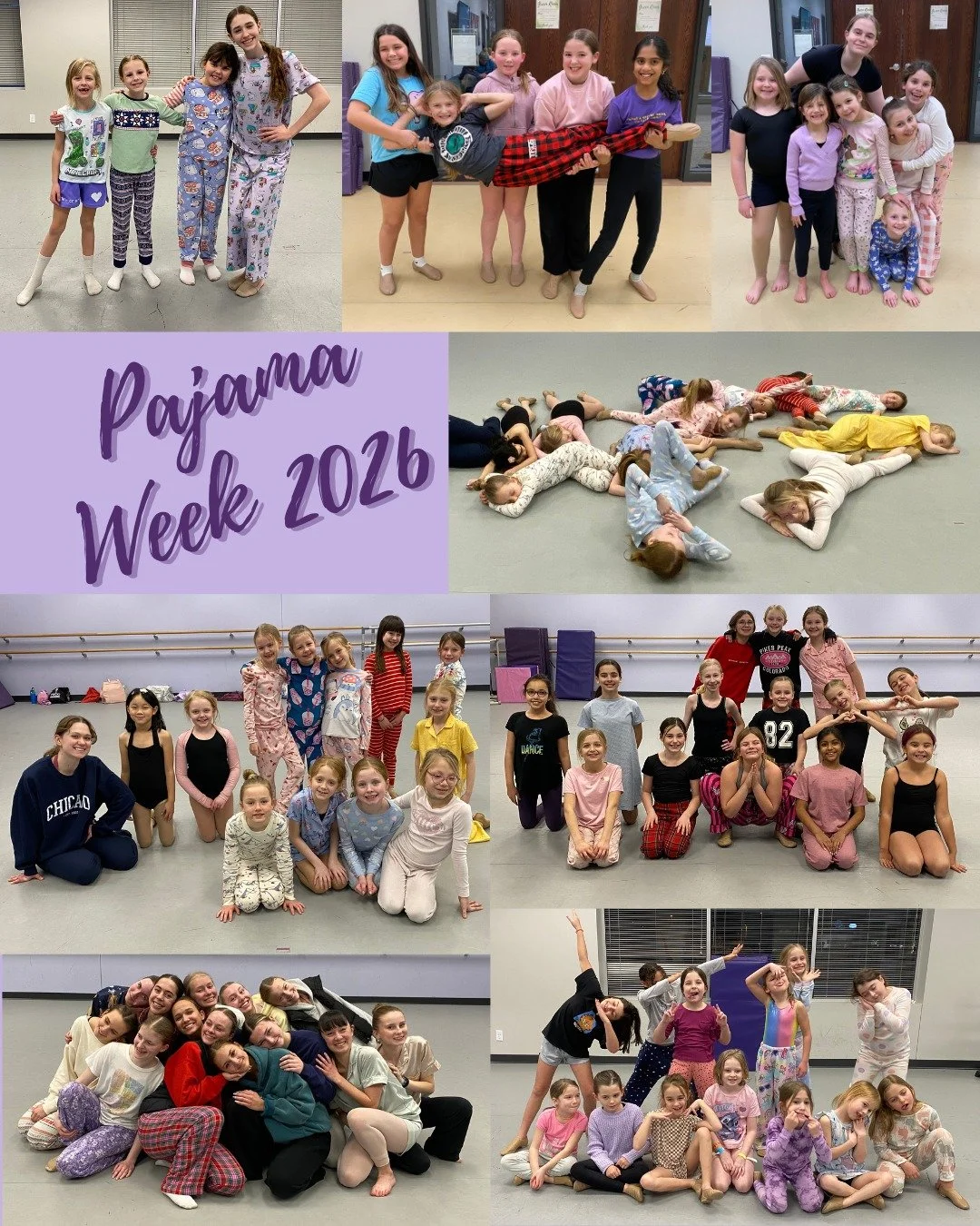 We've been having so much fun wearing our pj's to class this week! Three more days of Pajama Week!