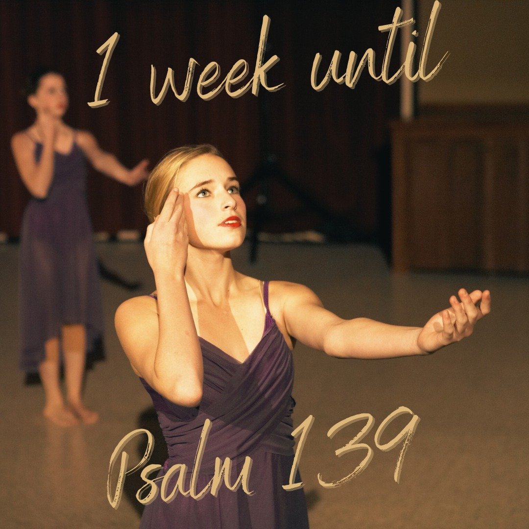 Only 1 more week until Psalm 139! We can't wait to share this beautiful message with our community! It's not too late to get your tickets at PrairieSchoolOfDance.com

Psalm 139 
Sacred Dance Production
Saturday, March 7th, 2026 
Shows at 2pm &amp; 6p