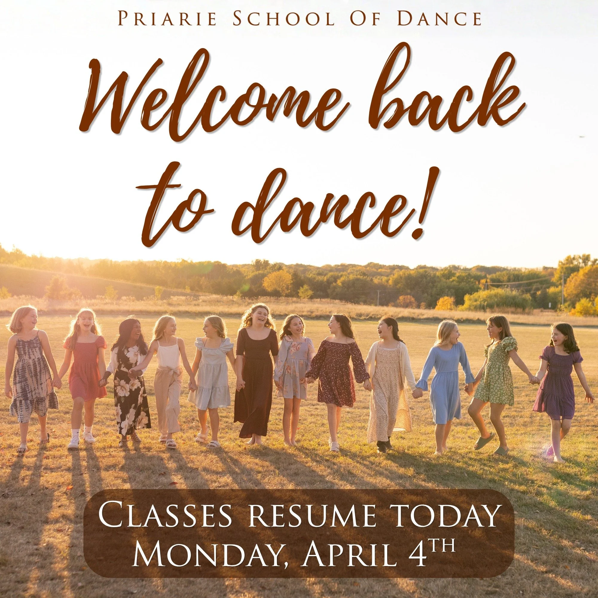 Welcome back to dance! Classes resume tonight, Monday, April 4th! We can't wait to dance with you! 

#dance #danceclass #psodproud #danceschool #chanhassen