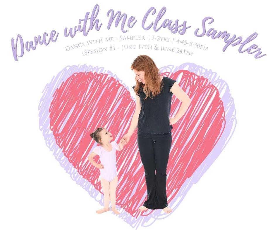 Summer Dance 2-Day Class Samplers start next week! 🥳

There&rsquo;s still time to join us this summer, and a few spots are still available in our Sampler Classes!

💜 Dance With Me Sampler (Ages 2&ndash;3)
💗 Creative Dance Sampler (Ages 3&ndash;5)
