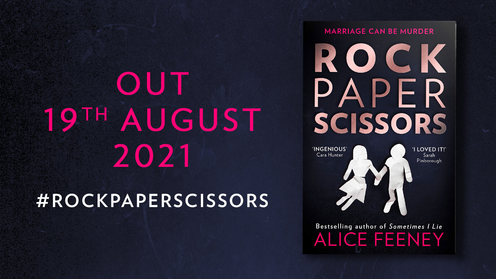 Rock Paper Scissors by Alice Feeney