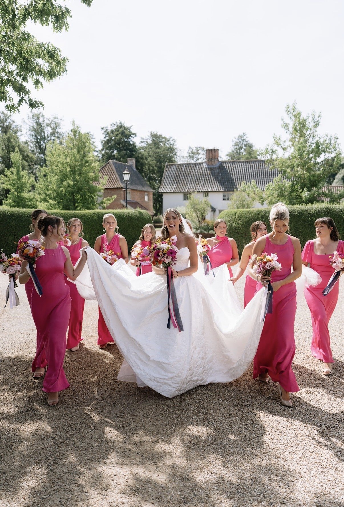 Real bride Izzy wearing Paloma Blanca photographed by Sharon Cudworth 