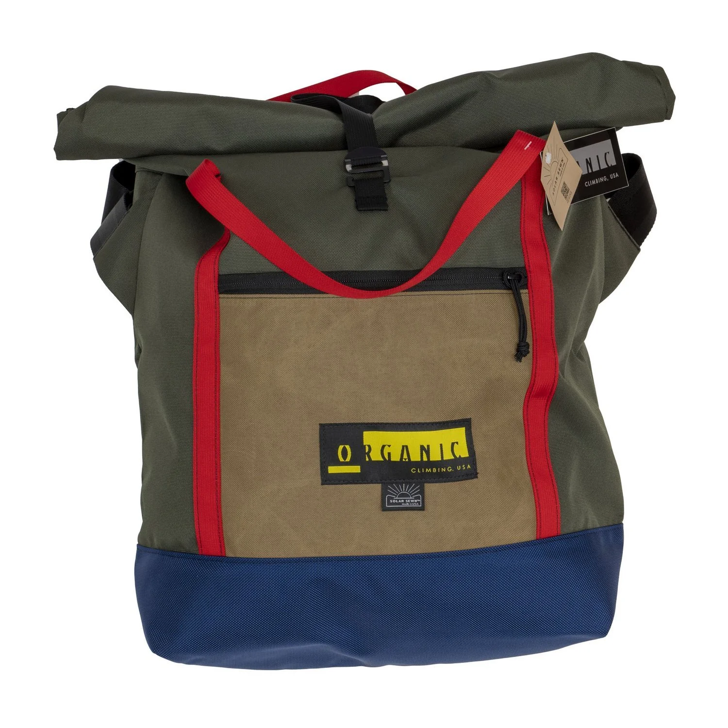 Boulder Roll Olive/Dark Tan/Red