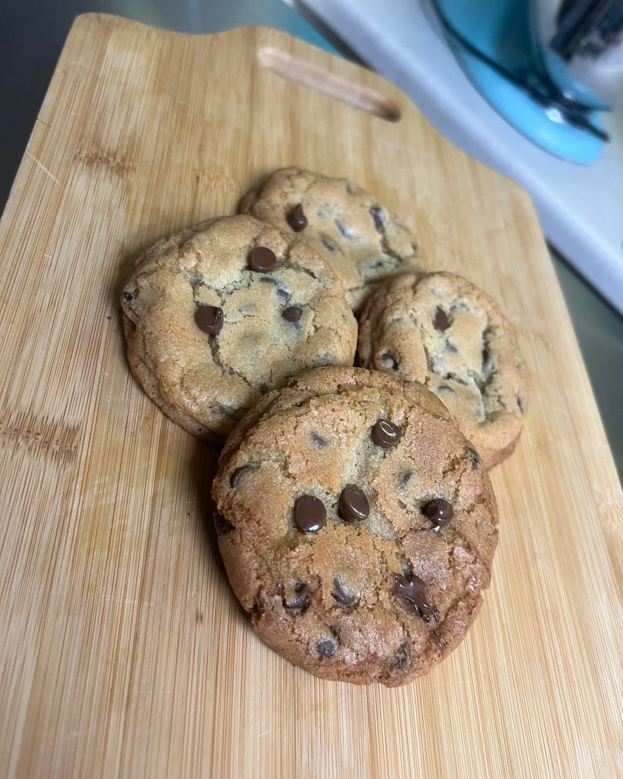 Large Chocolate Chip Cookies (4 PACK)