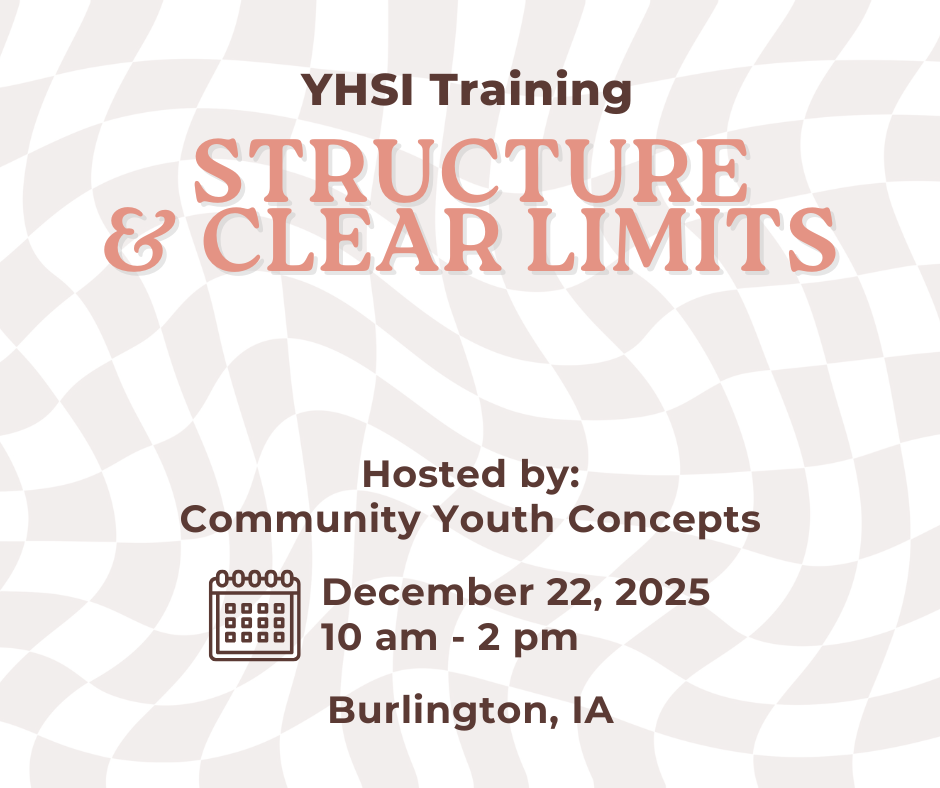 YHSI Training- Structure &amp; Clear Limits Workshop