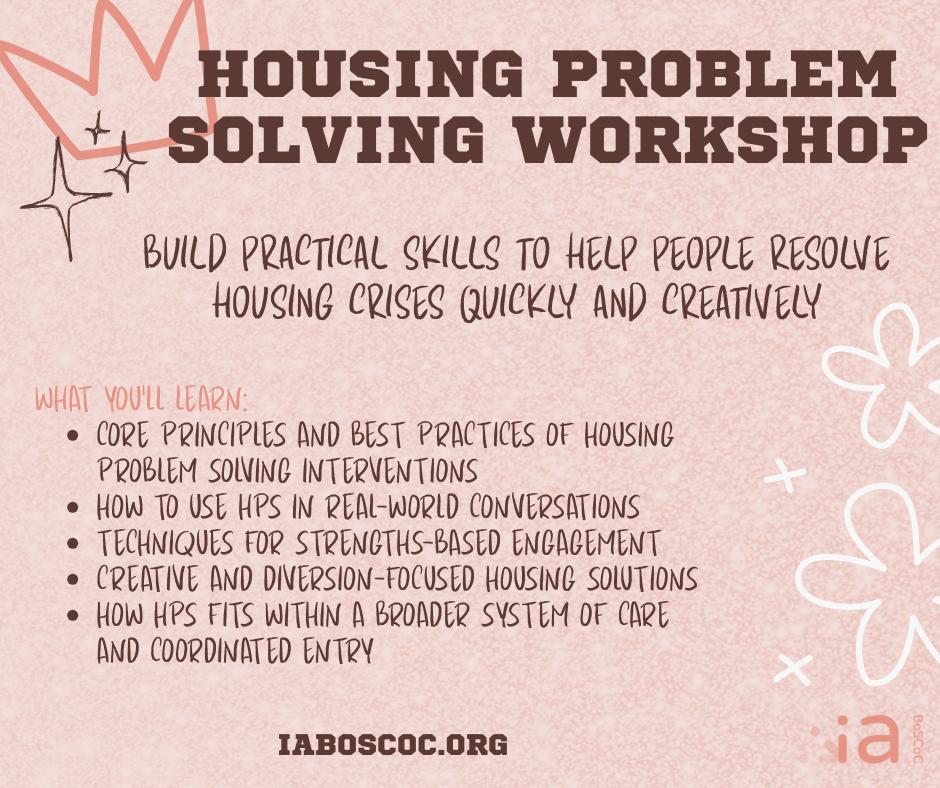 Introducing…. Housing Problem Solving!