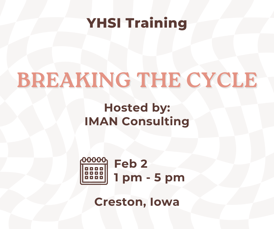 Training: Breaking the Cycle