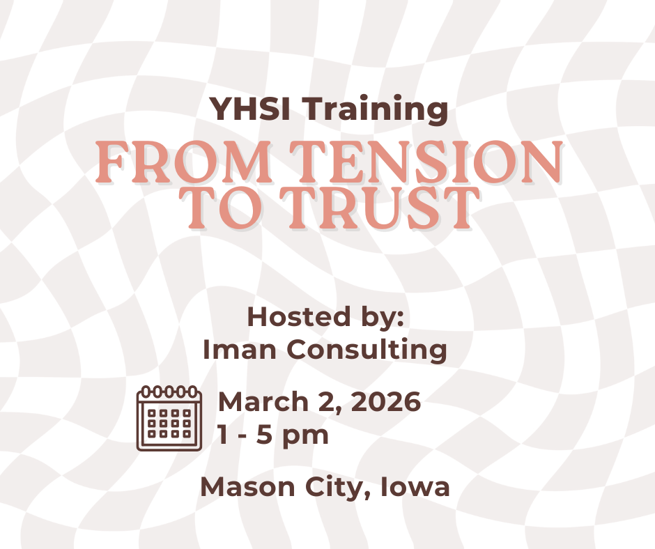 Training: From Tension to Trust