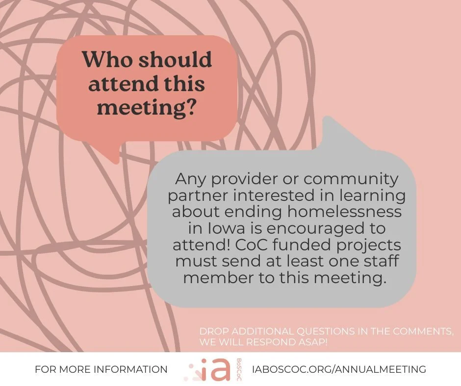 Have questions about the Annual Meeting? We are still working on finalizing some details, but are adding materials and information to our website regularly. Check out our FAQ's, and drop questions in the comments! 

iaboscoc.org/annualmeeting