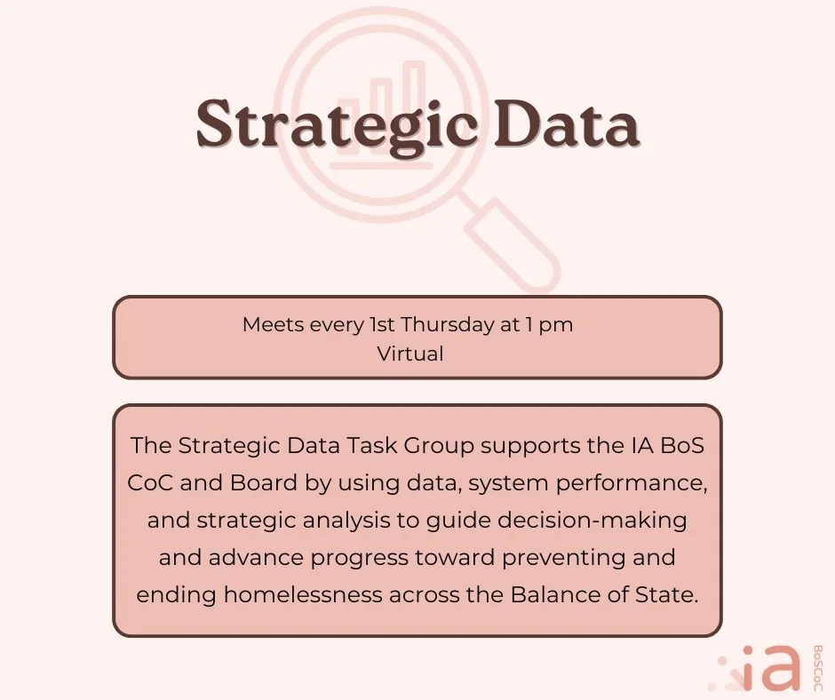 Strategic Data Task Group
