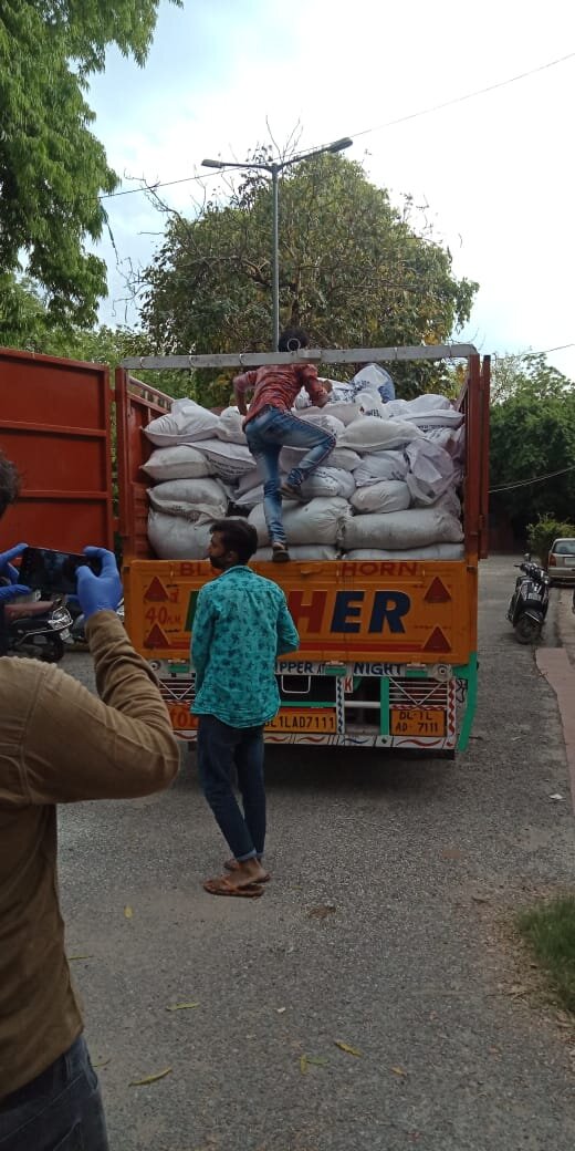 Food Ration Drive with Helping Hands