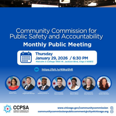 Let's Give Our Input to the Community Commission for Public Safety and Accountability (CCPSA)