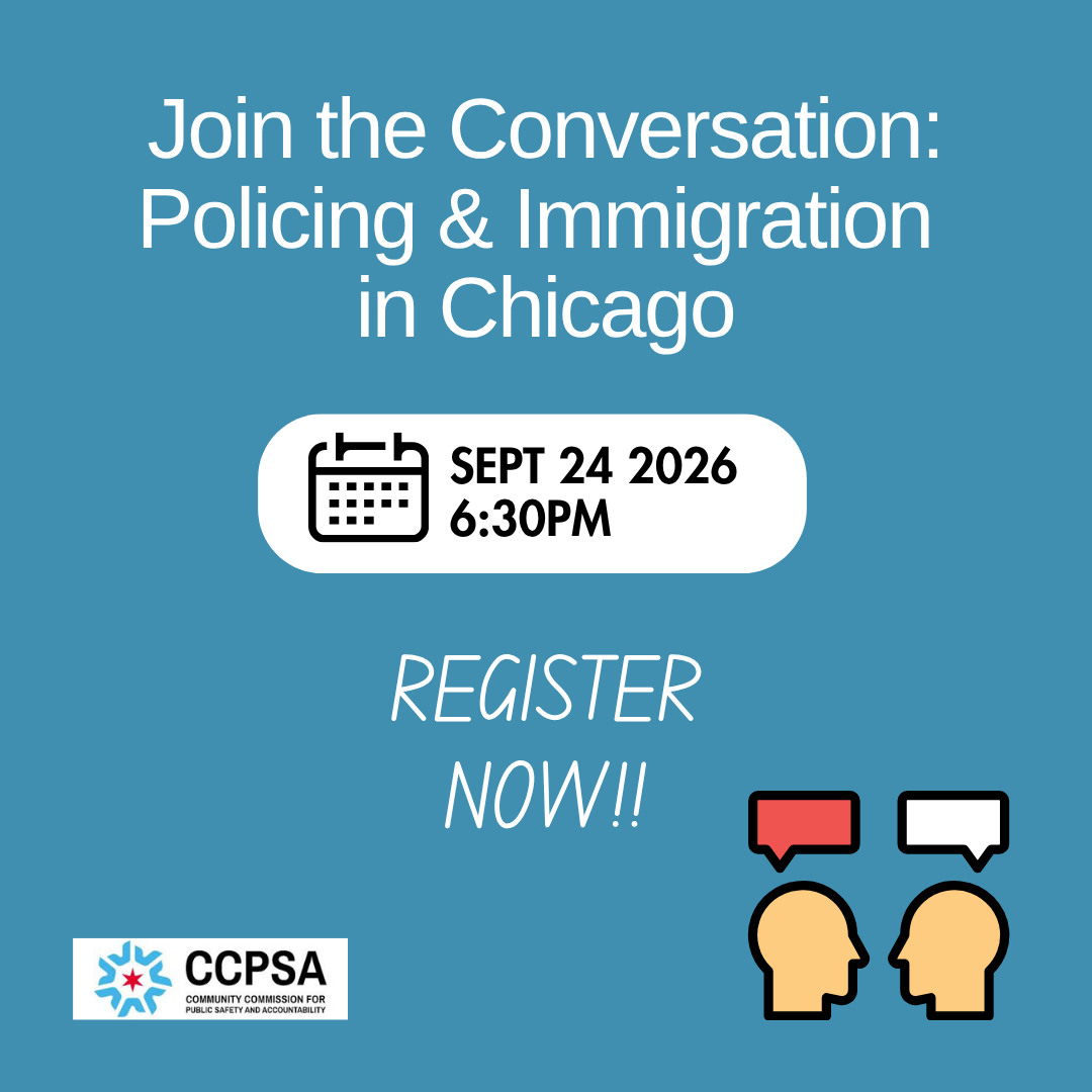 Police and Immigration in Chicago Sept 24 2026 Meeting