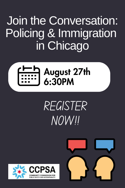 POLICING AND IMMIGRATION IN CHICAGO AUGUST 27 2026