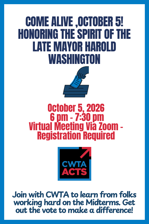 Come Alive October 5: Get Out the Vote to Make a Difference