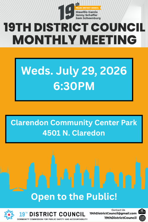 19th District Council Meeting July 