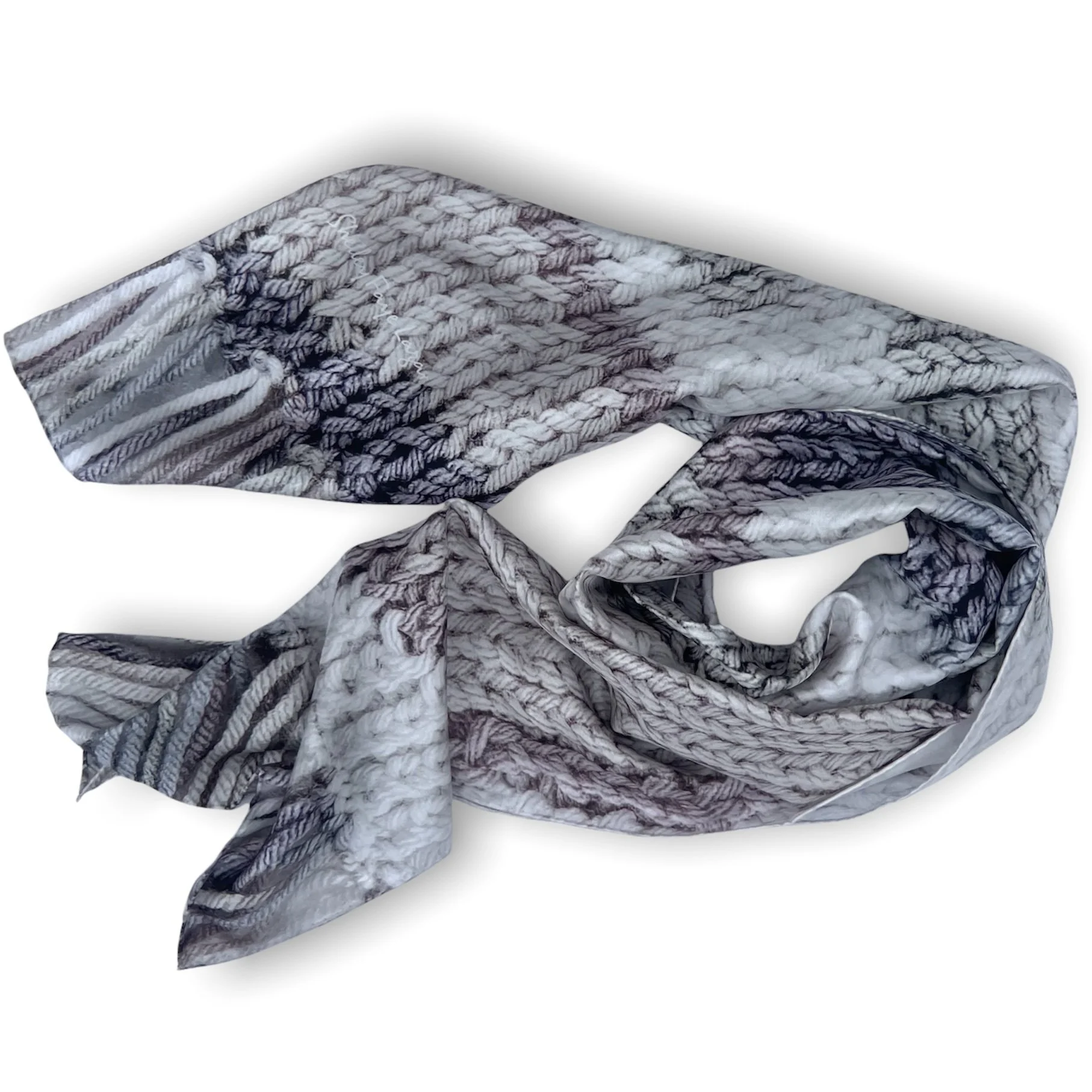 Habotai Silk Long Scarf TLL-009