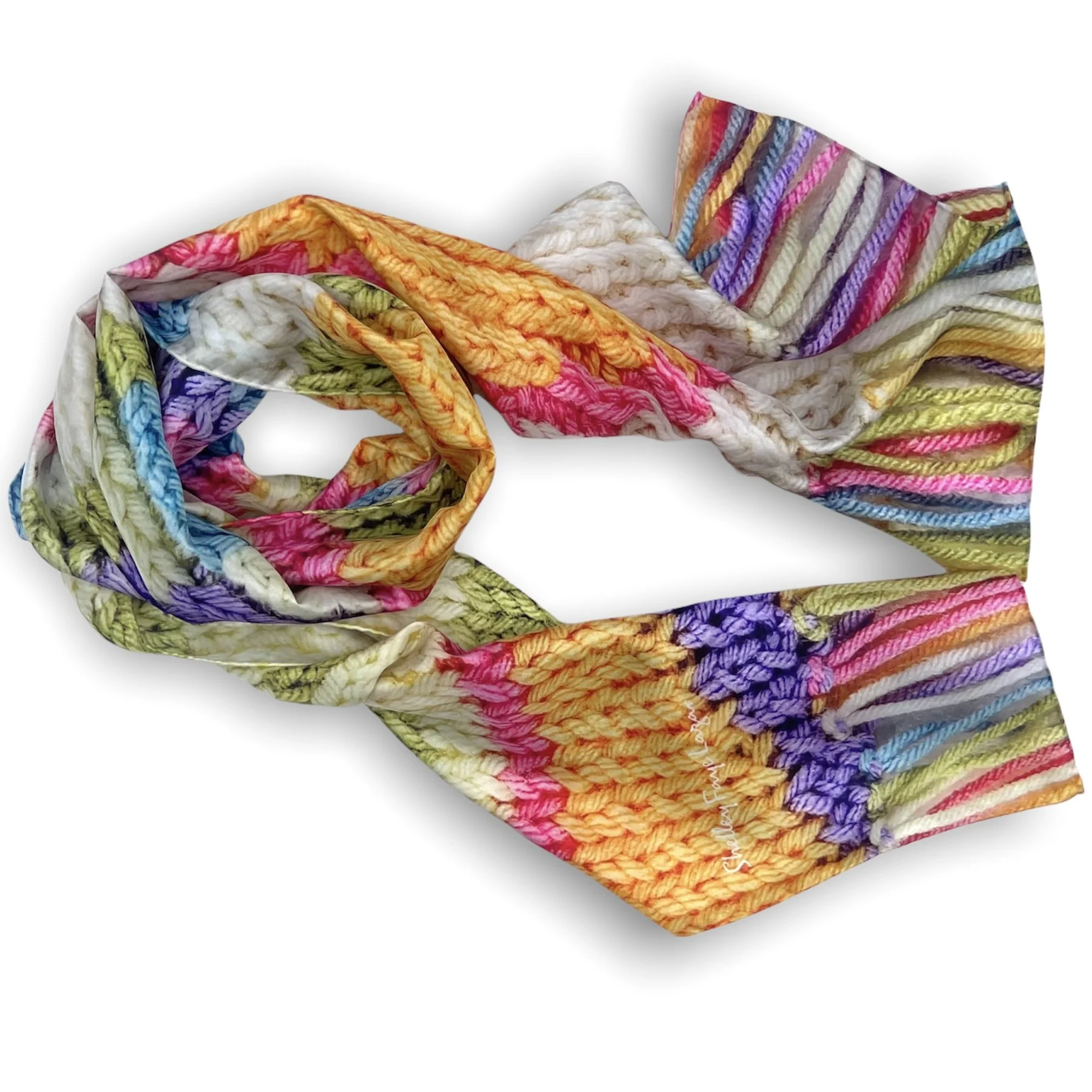 Habotai Silk Long Scarf TLL-011