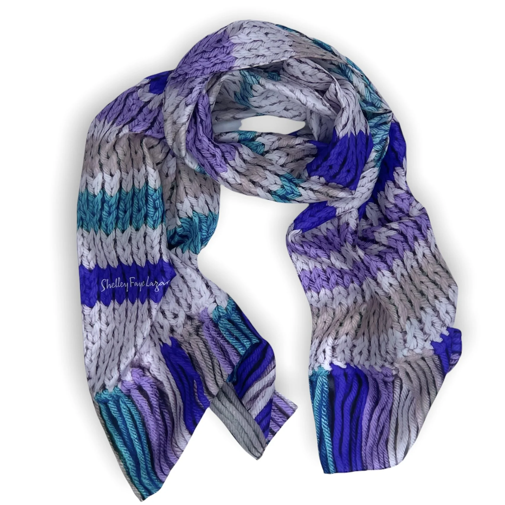 Habotai Long Silk Scarf TLL-015