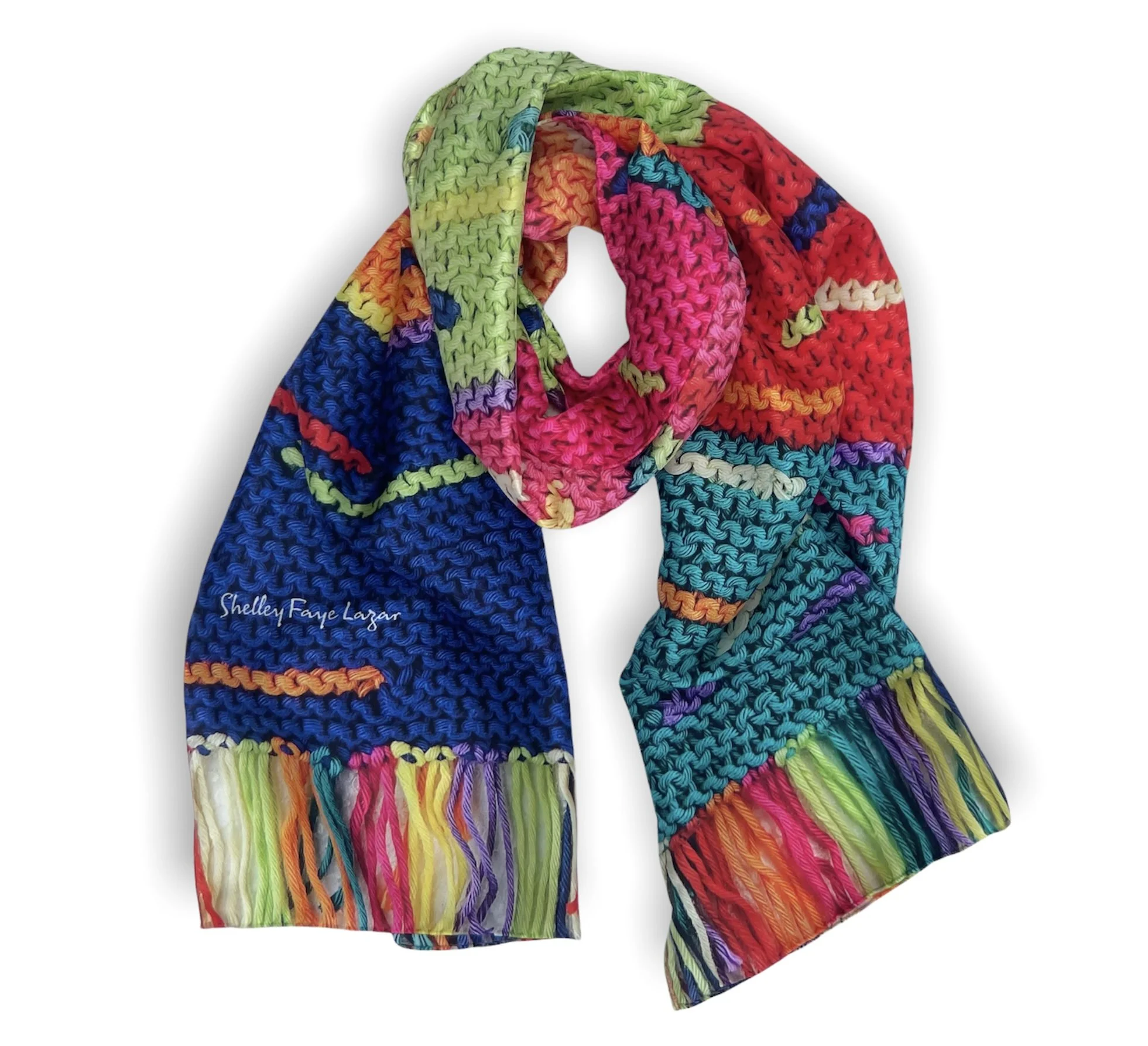 Habotai Long Silk Scarf TLL-017