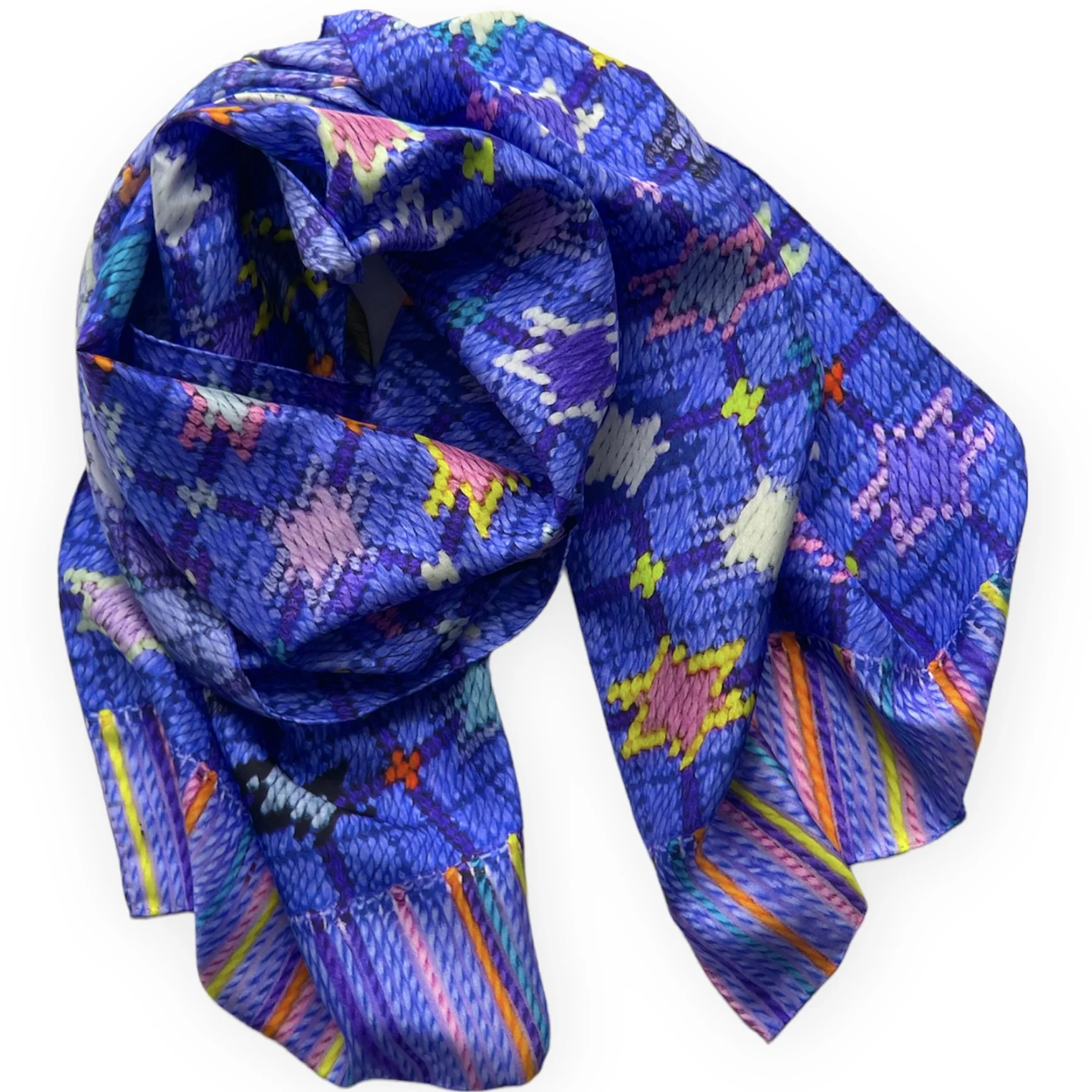 Habotai Long Silk Scarf TLL-029