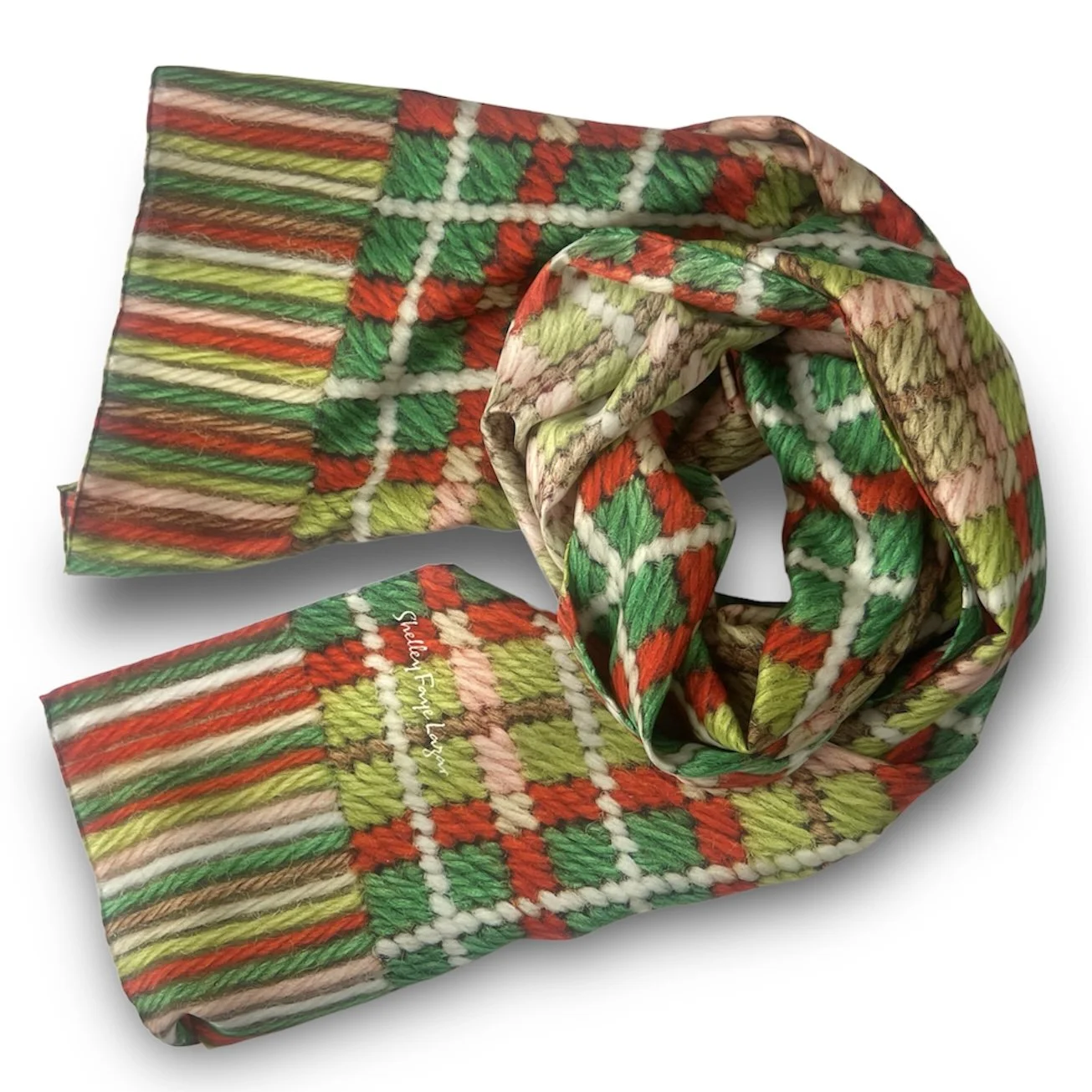 Habotai Long Silk Scarf TLL-038