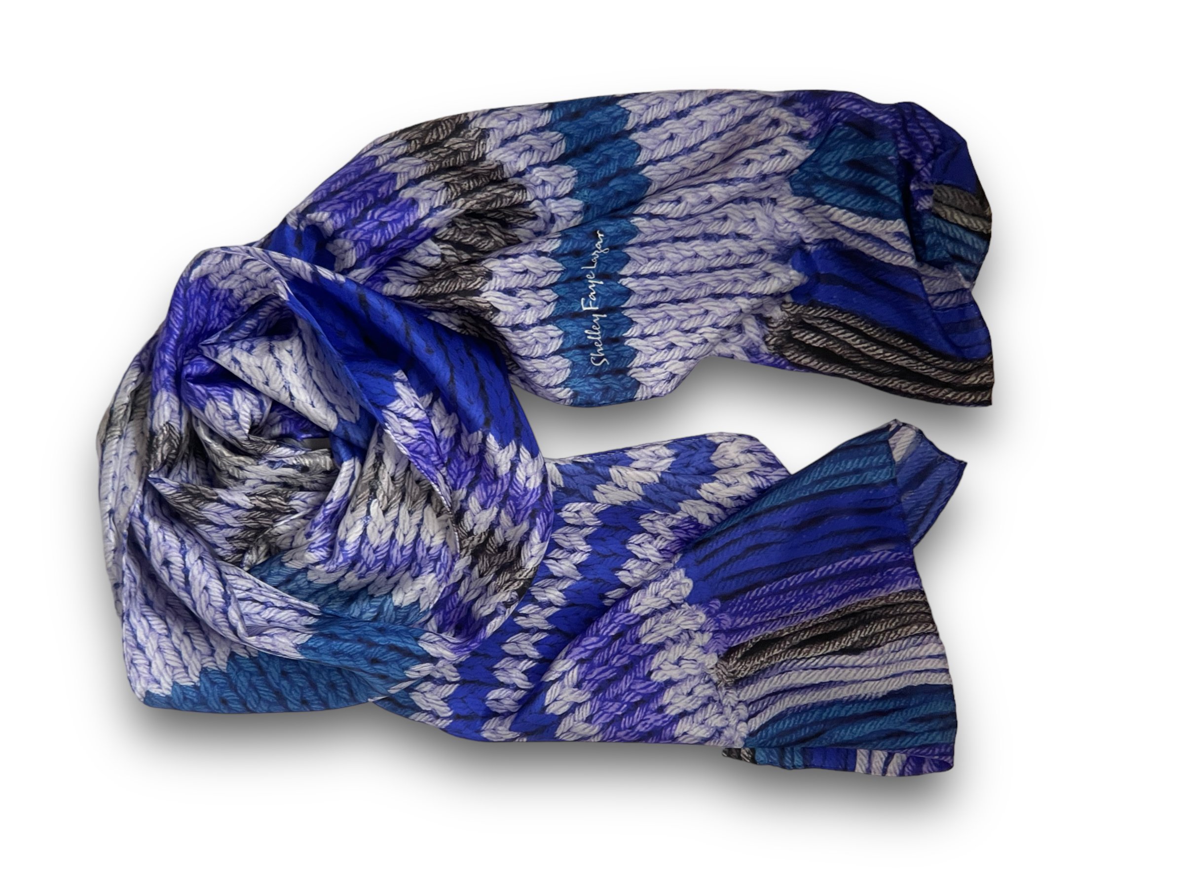 Habotai Long Silk Scarf TLL-042