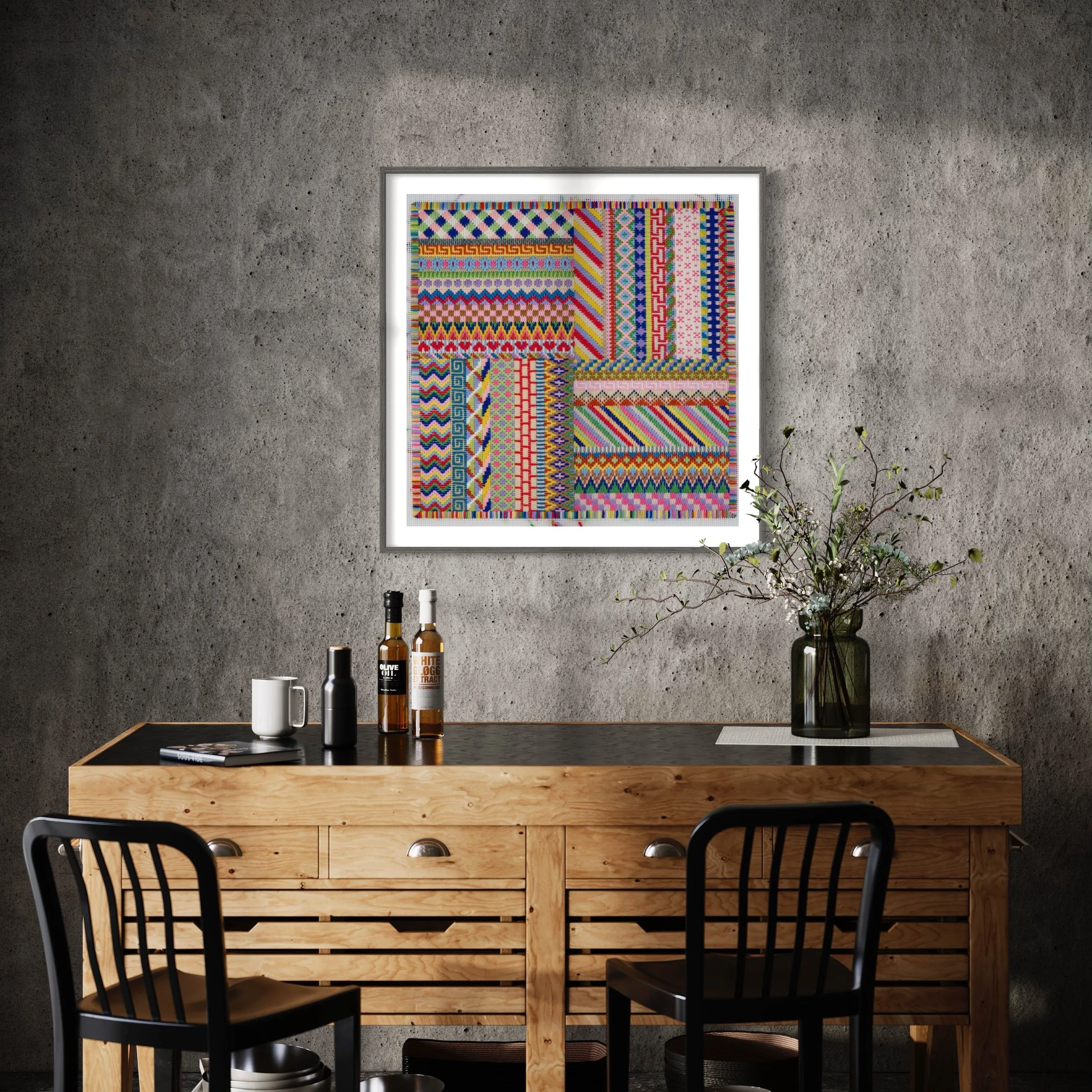 Giclée print of original tapestry: Shelley’s original design