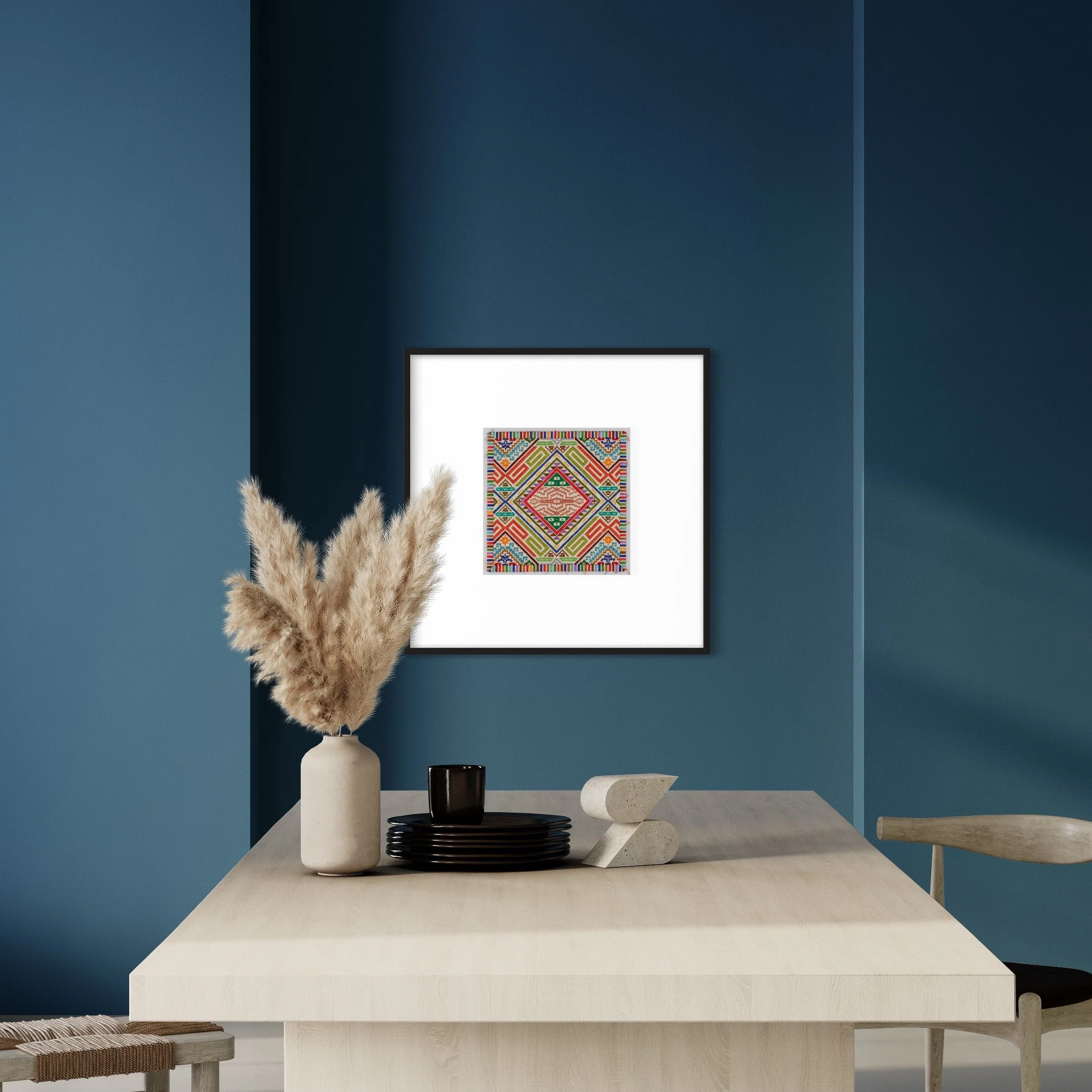 Giclée print: Southern Asian Braid