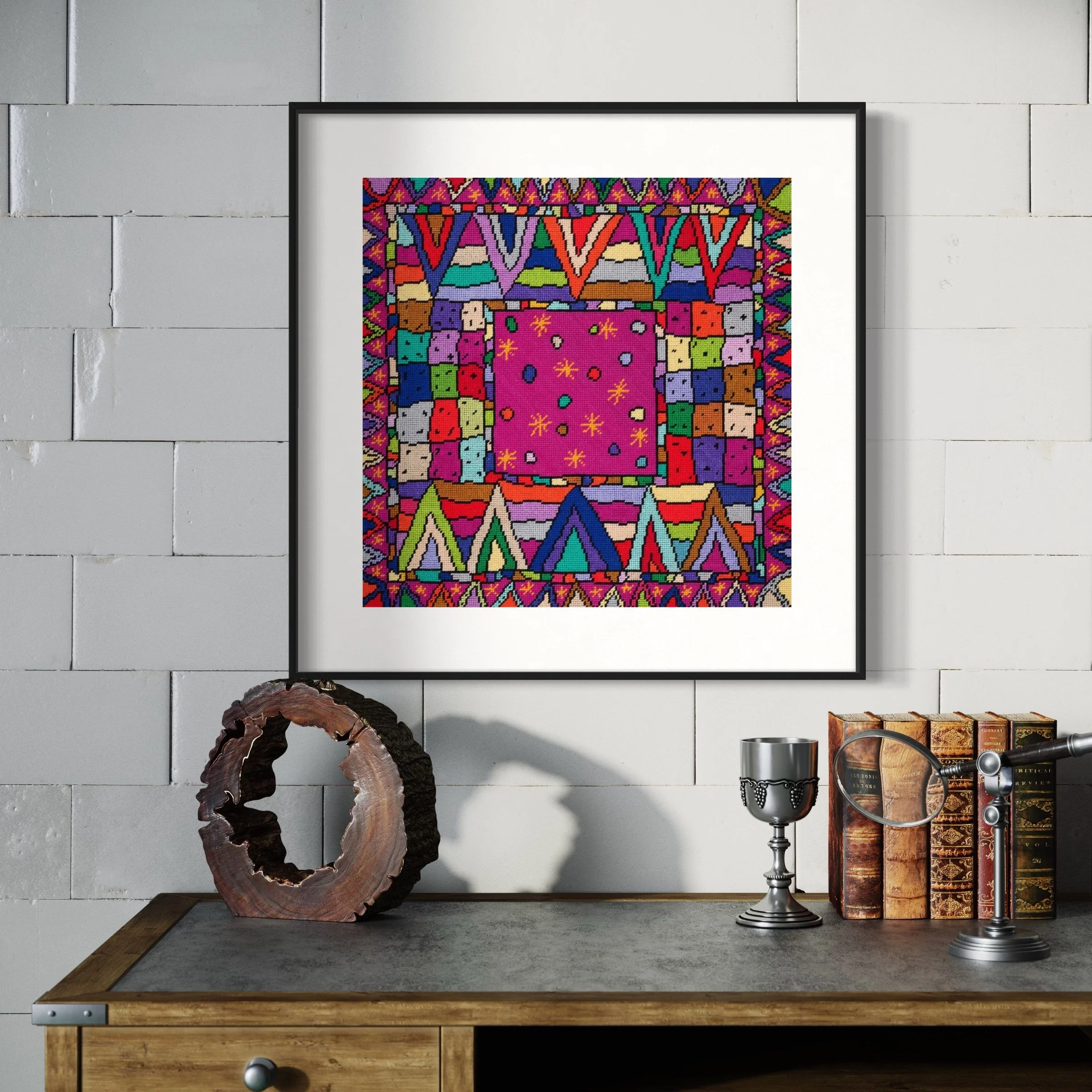 Giclée print of Original Artwork: Abstract design