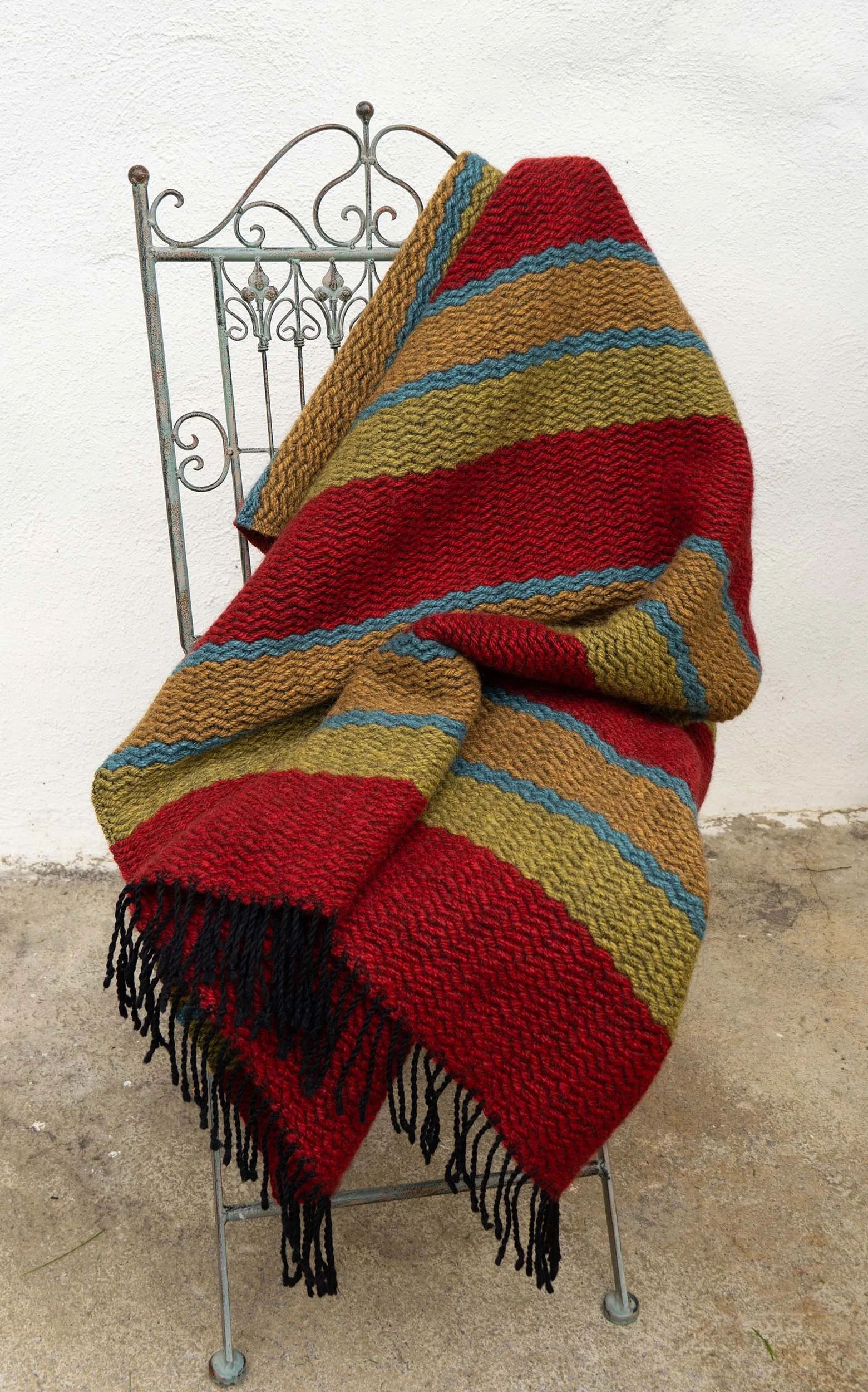 Wolldecke Zickzack rot.jpg