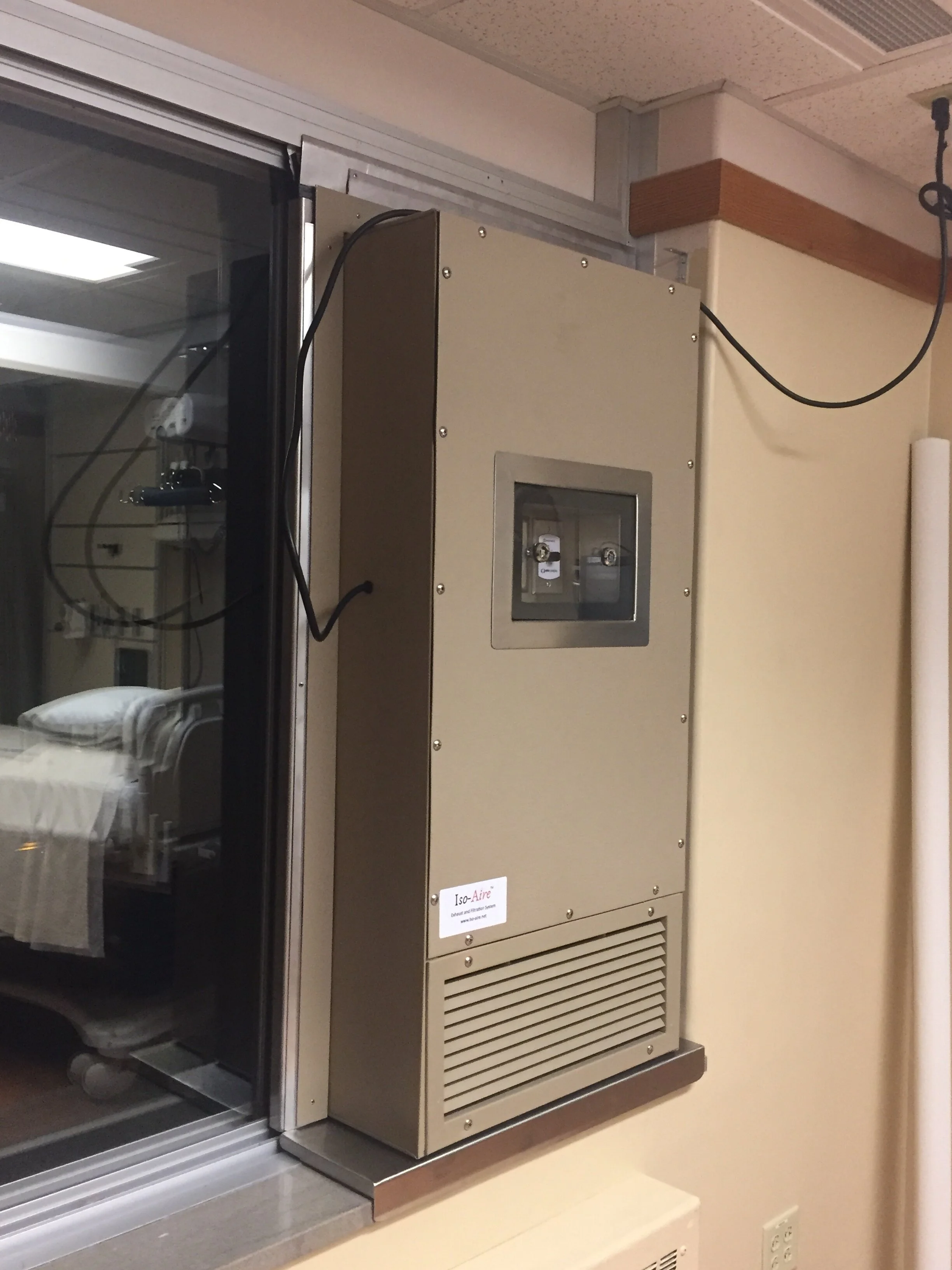 Iso-Aire unit installed at local hospital