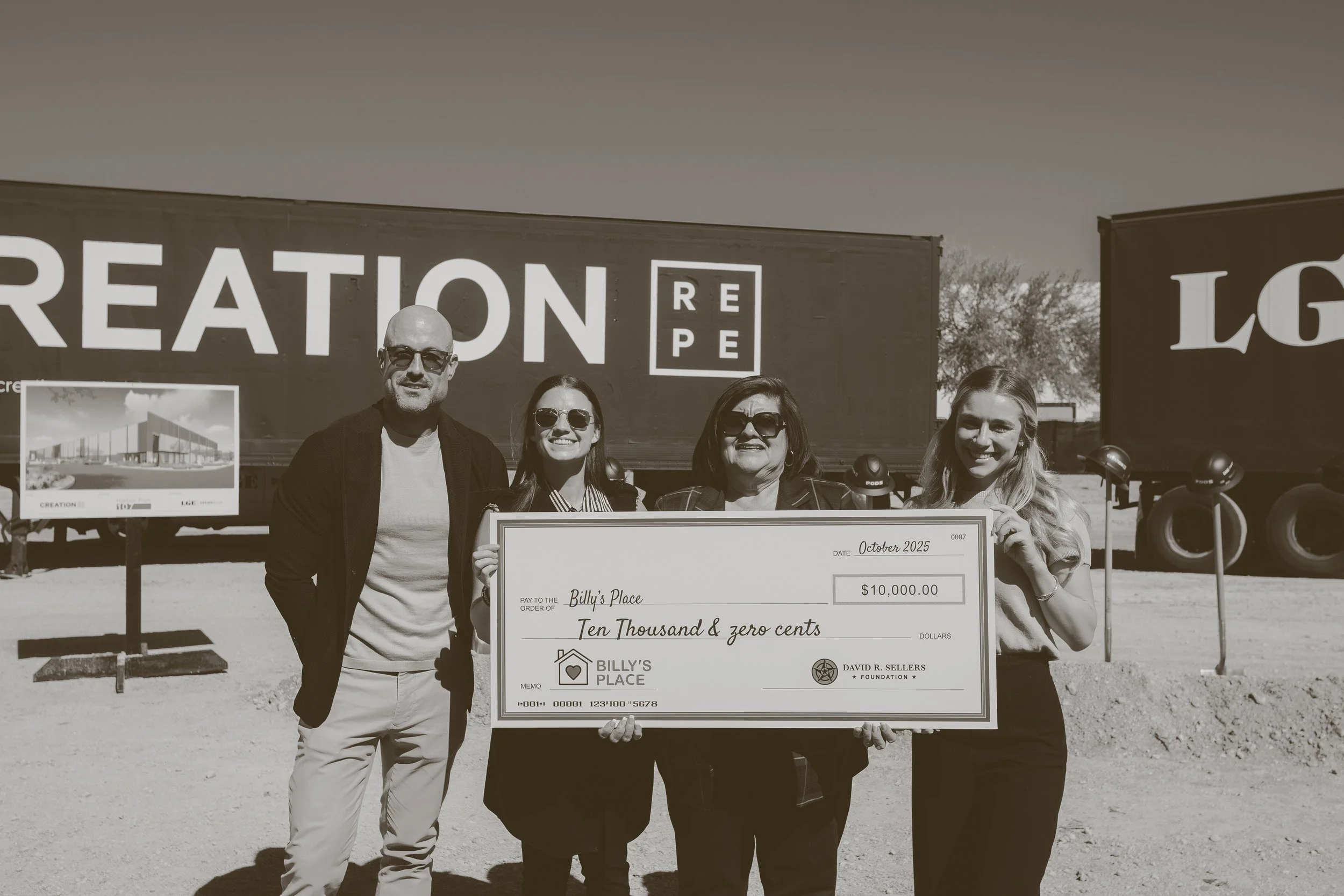 Breaking Ground with Purpose: The DRS Foundation Supports Billy’s Place at the Harbor Park Groundbreaking&nbsp;