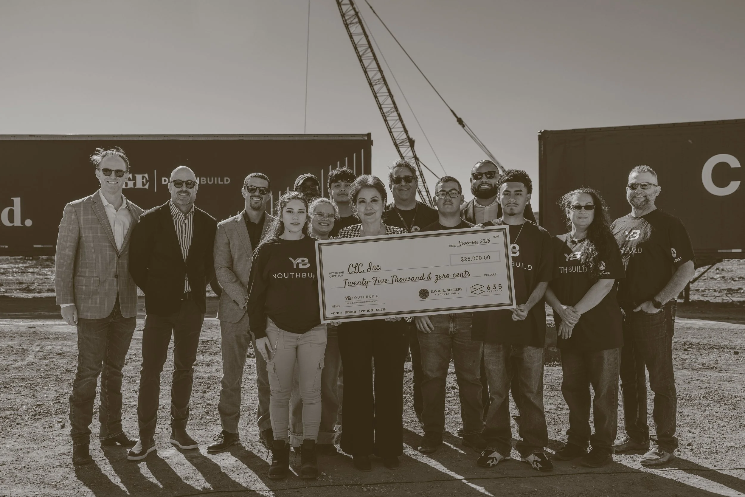 DRS Foundation Makes $25,000 Donation at 635 Exchange Groundbreaking