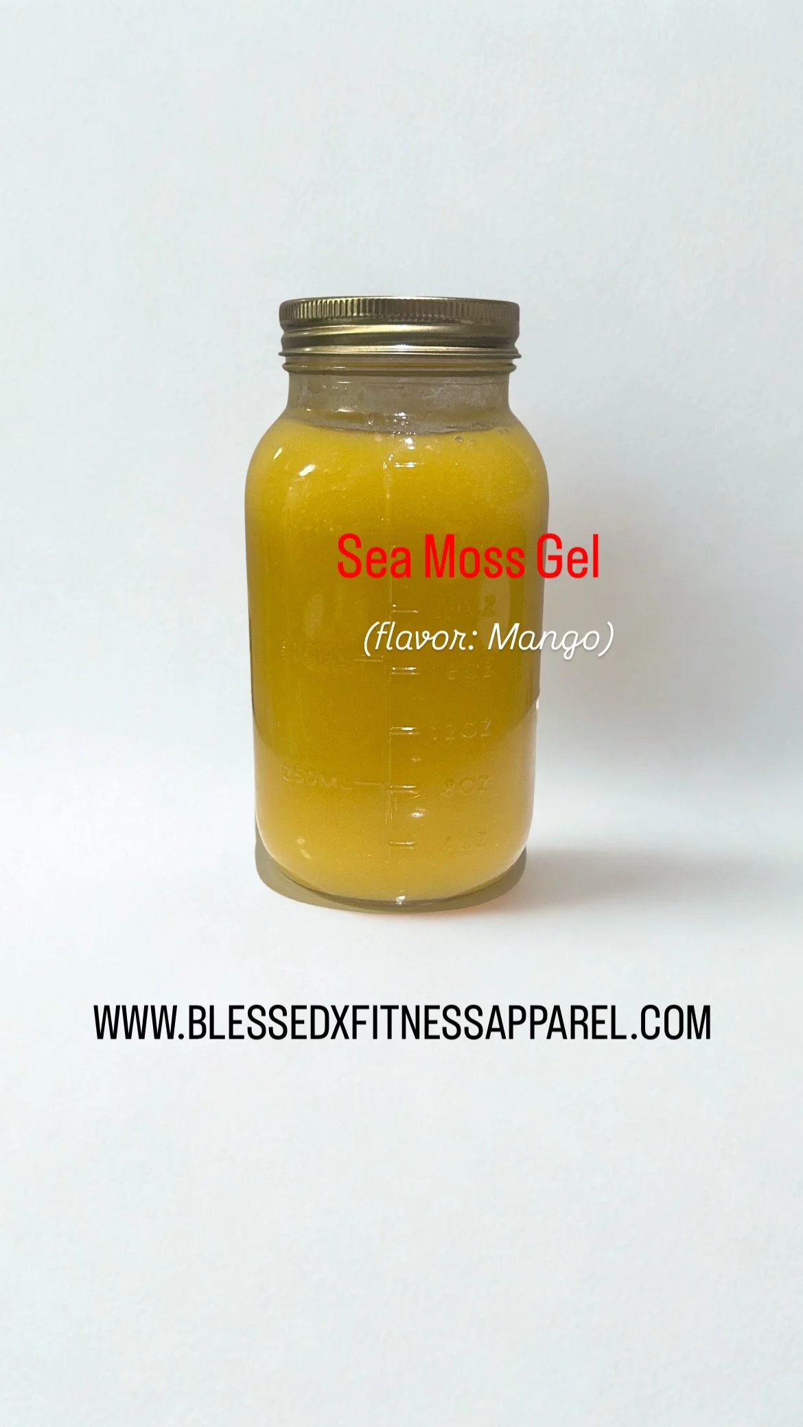 Sea Moss Gel (Mango) 28oz