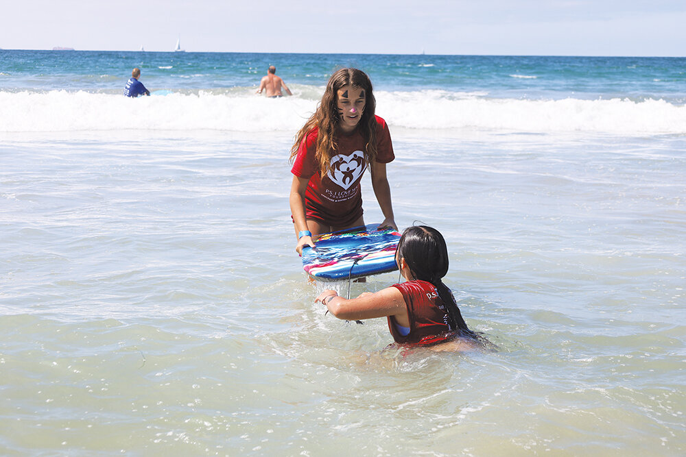  Mira Costa High and National Charity League volunteer Emma Darrow. 