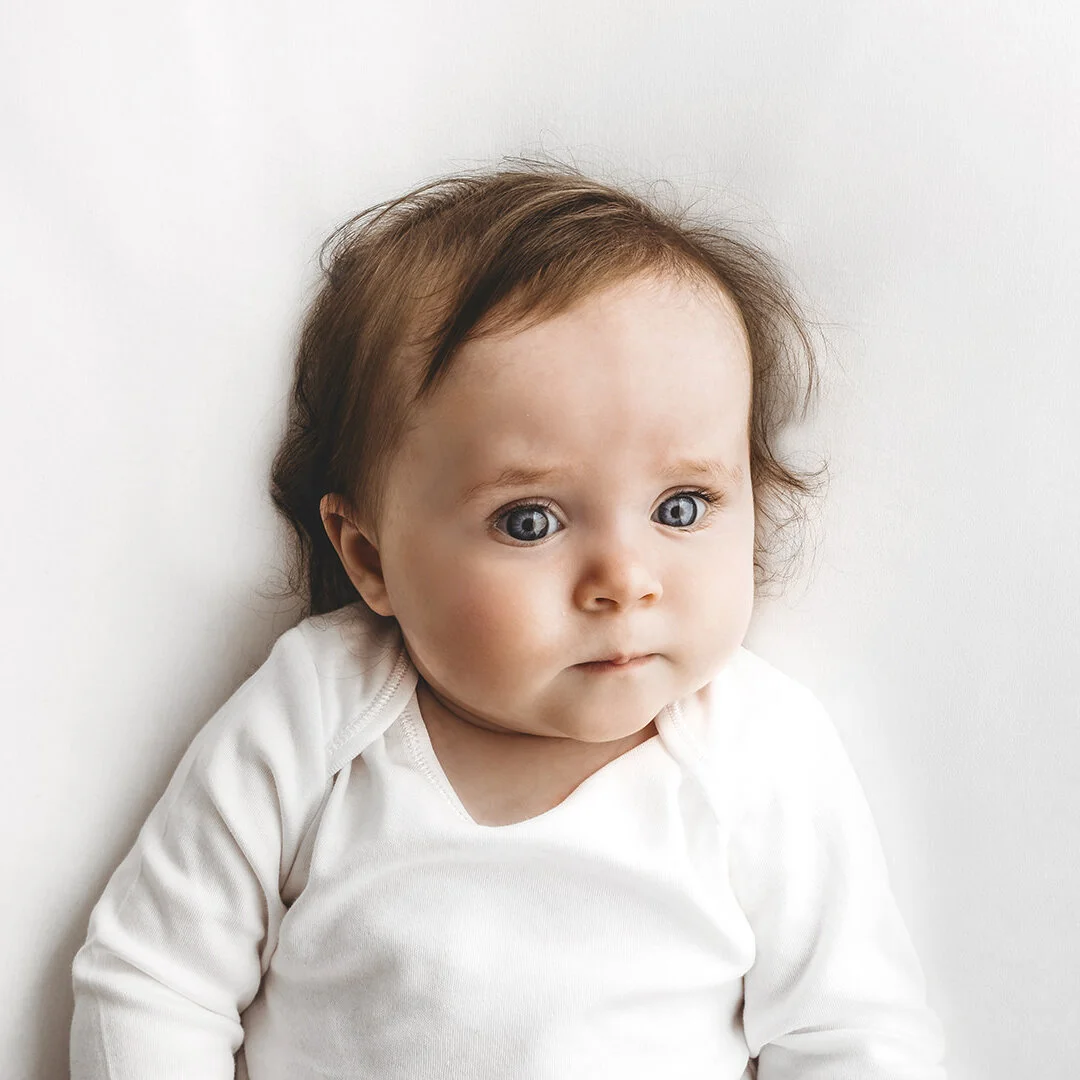 baby photo natural simple white 