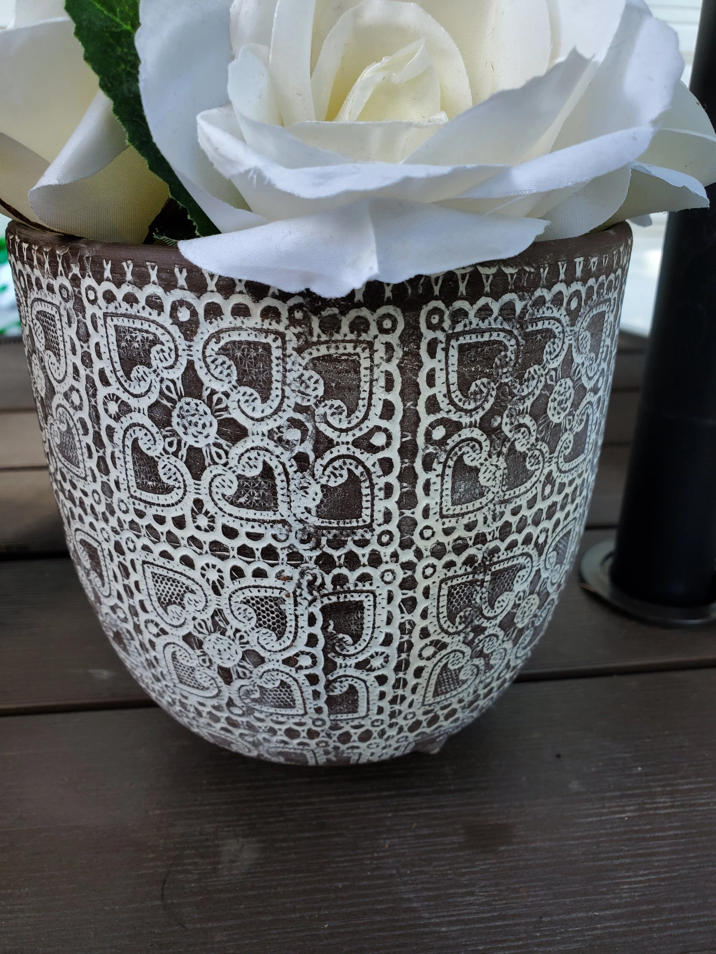 Brownstone Planter