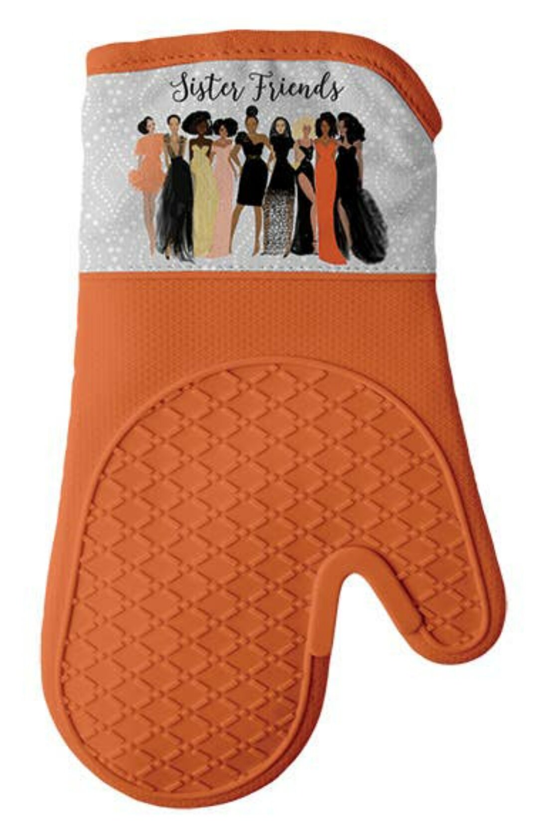 Sister Friends Oven Mitt and Potholder Set